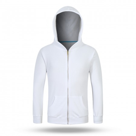 New Cotton Hooded Zipper Sweater Men's Casual Jacket Sports Clothes